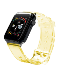 Fusion Light силиконовый ремешок для Apple Watch 38mm / 40mm / 41мм желтый