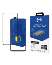 Xiaomi Mi 9T Pro Black - 3mk HardGlass Max™ screen protector