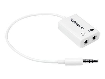 StarTech.com 4 Position Microphone and Headphone Splitter 3.5 mm 4 Pin | 4 Pole Mic and Audio Combo Splitter Cable (MUYHSMFFADW) - разветвитель для гарнитуры - 15.25 cm StarTech.com 4 Position Microphone and Headphone Splitter 3.5 mm 4 Pin | 4 Pole Mic and Audio Combo Splitter Cable (MUYHSMFFADW) - разветвитель для гарнитуры - 15.25 cm