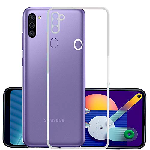 Fusion Ultra Back Case 1 mm Прочный Силиконовый чехол для Samsung M115 Galaxy M11 Прозрачный