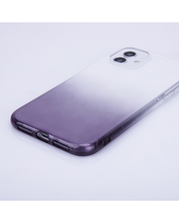 Fusion Gradient case силиконовый чехол для Xiaomi Redmi 9C прозрачно - серый