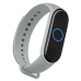 Fusion wave ремешок для часов Xiaomi Mi Band 5 / Mi Band 6 серый