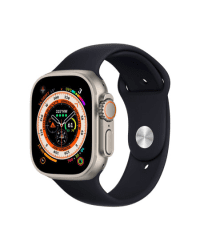 Ремешок для часов Fusion Silicone для Apple Watch 8 | 7 | 6 | 5 | 4 | 3 | 2 | SE (45 | 44 | 42mm) черный