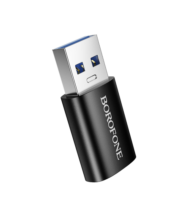 Адаптер Borofone BV26B | USB на Type C | черный