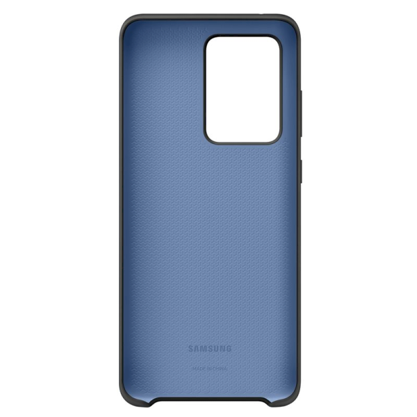 Обложка книги «EF-PG988TBE Samsung Silicone Cover for Galaxy S20 Ultra Black»