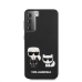 Обложка книги «KLHCS21MPCUSKCBK Karl Lagerfeld PU Karl &Choupette Cover for Samsung Galaxy S21+ Black»