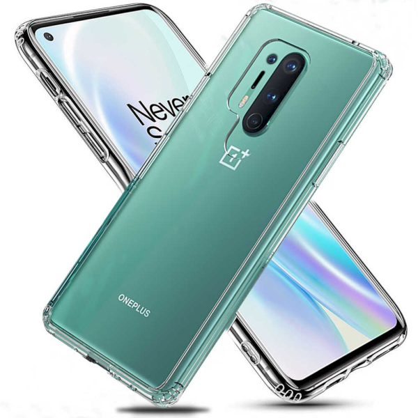 Fusion ultra 0.3 mm прочный силиконовый чехол для OnePlus 8 Pro прозрачный