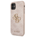 GUHCN614GMGPI  Guess iPhone 11 6.1| Xr Big Metal Logo розовый
