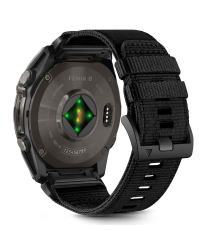 TECH-PROTECT NYLON CLASSIC GARMIN FENIX 5X | 5X PLUS | 6X | 6X PRO | 7X | 8 (51 MM) BLACK