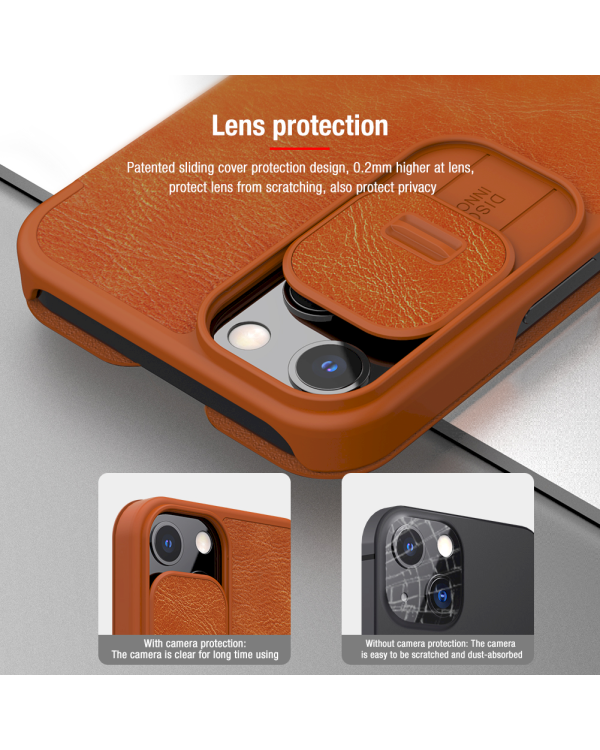 Дополнительное изображение книги «Nillkin Qin Book PRO Case for iPhone 13 Black»
