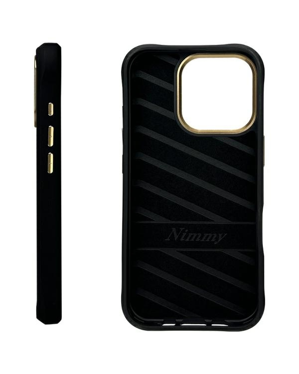 Nimmy iPhone 16 Pro Max 6.9" | черный | Glasses Cool Dog