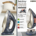 Beldray BEL01609IBVDE 2in1 Cordless 2600W steam iron