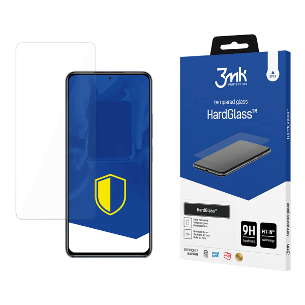 Обложка книги «Xiaomi Redmi K40 5G - 3mk HardGlass™ screen protector»
