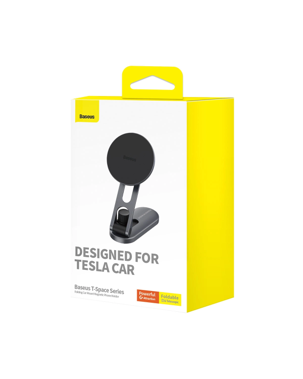 Baseus T-Space magnetic car holder for the cockpit - silver