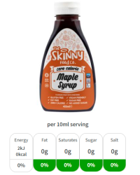 The Skinny Food Co. Кленовый сироп без калорий 425ml