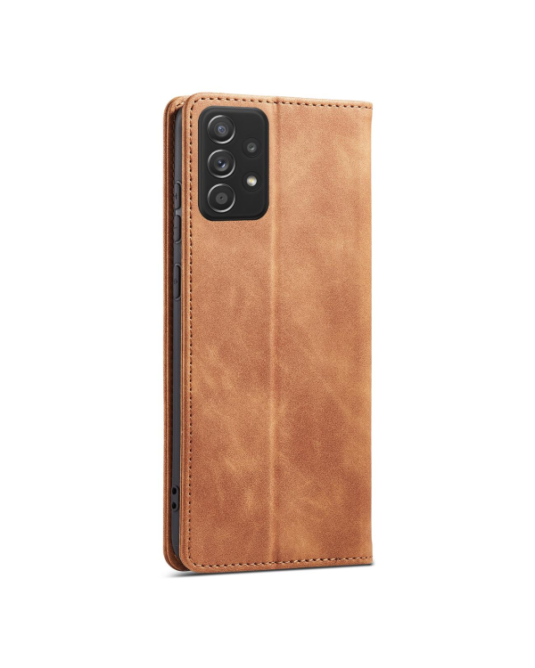 Fusion Magnet Fancy 2 книжка чехол для Samsung A526 / A525 / A528 Galaxy A52 5G / A52 4G / A52s коричневый