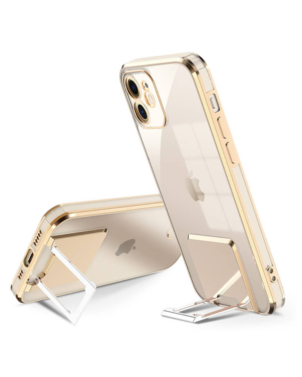 Fusion KIckStand силиконовый чехол для Samsung A525 / A526 Galaxy A52 / A52 5G черный