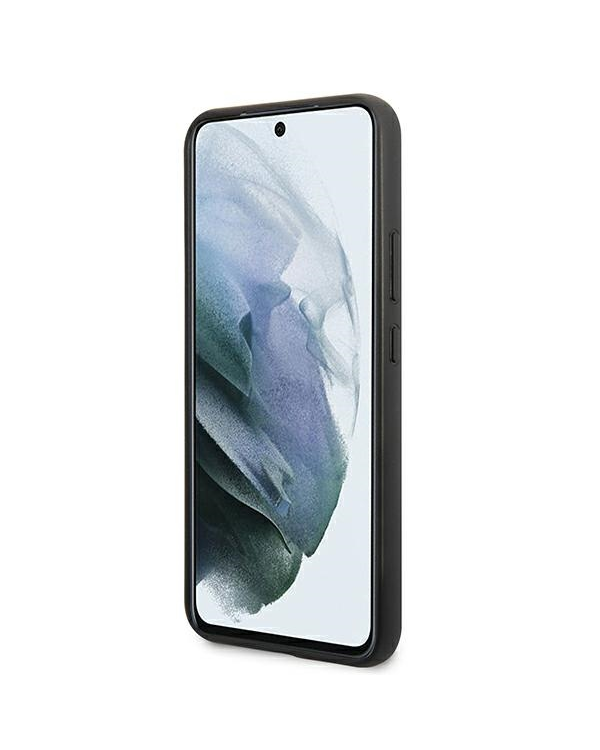 Etui BMW BMHCS22MTRTBK S22+ S906 czarny|black hardcase M Collection Triangles