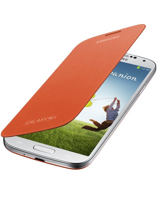 Samsung Flip EF-FI950BOEGWW Оригинальный чехол книжка для Samsung Galaxy I9500 S4 Оранжевый