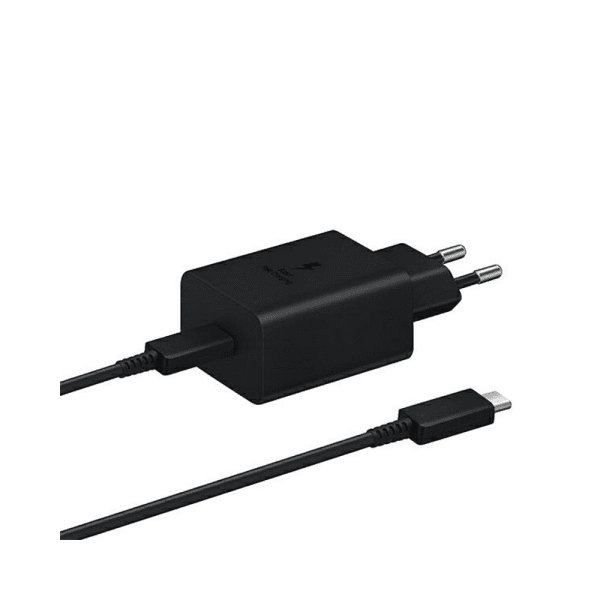 Samsung EP-T4510XBEGEU зарядка USB Type C 45W PD PPS + USB Type C провод черный 