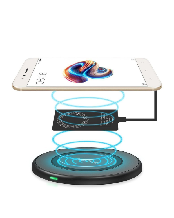 Дополнительное изображение книги «Choetech Adapter for Wireless Charging Qi USB Type C Induction Insert black (WP-TYPEC)»