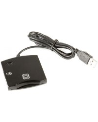 Fusion Считыватель для ID Карт PC / SC / CCID ISO7816 USB (+SIM) Черный