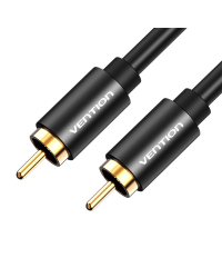 RCA (Coaxial) male to male cable Vention VAB-R09-B200, 2m (black)