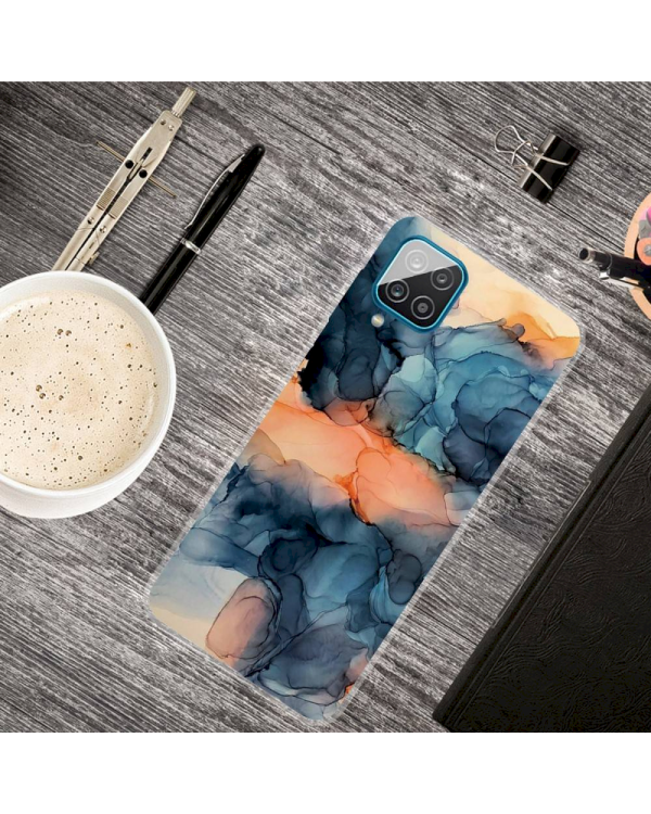 Fusion marble силиконовый чехол для Samsung A125 Galaxy A12 (дизайн a)