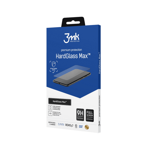 Обложка книги «Samsung Galaxy S23 FE - 3mk HardGlass Max™ screen protector»