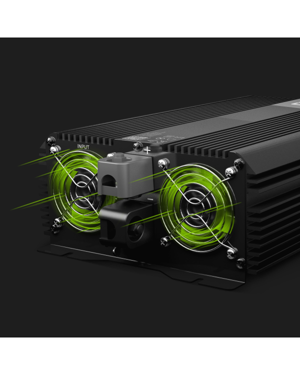 Green Cell Power Inverter PRO 12V to 230V 3000W|6000W Modified sine wave