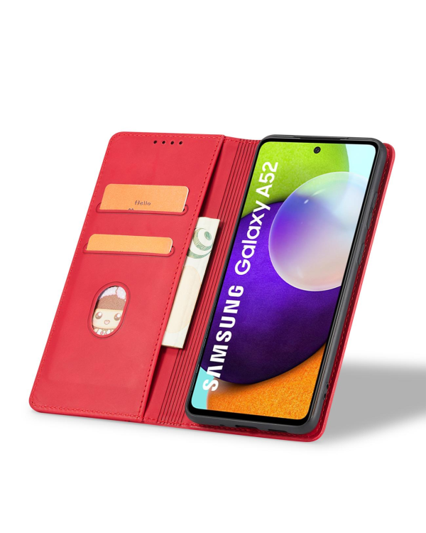 Fusion Magnet Fancy 2 книжка чехол для Samsung A536 Galaxy A53 5G красный