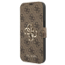 Guess GUBKP13X4GMGBR iPhone 13 Pro Max 6,7" |коричневый магнитный чехол 4G Big Metal Logo