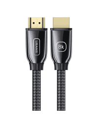 USAMS Kabel HDMI - HDMI 2.1 U67 5m 8K czarny|black Ultra HD SJ499HD01 (US-SJ498)