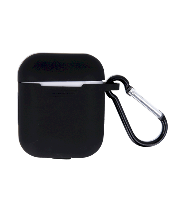 Fusion силиконовый чехол для наушников Apple Airpods 1 / 2 черный
