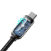 Baseus Display Cable USB to Type-C, 66W, 2m (черный)