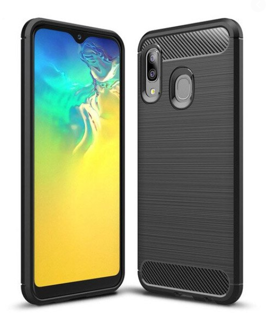 Fusion Trust Back Case Силиконовый чехол для Samsung A505 / A307 / A507 Galaxy A50 / A30s /A50s Черный