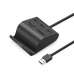 UGREEN US156 5-in-1 Adapter, USB to 3x USB 3.0 + Card Reader (Black)