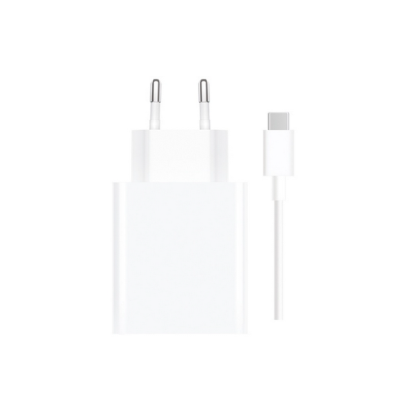 Xiaomi Travel Charger Combo быстрое зарядное устройство USB-A 33W PD + USB кабель - USB Type C белый (BHR6039EU)