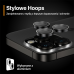 Дополнительное изображение книги «PanzerGlass Hoops Camera iPhone 15 Pro 6.1" | 15 Pro Max 6.7" czarny|black 1139 camera lens protector hoop optic rings»