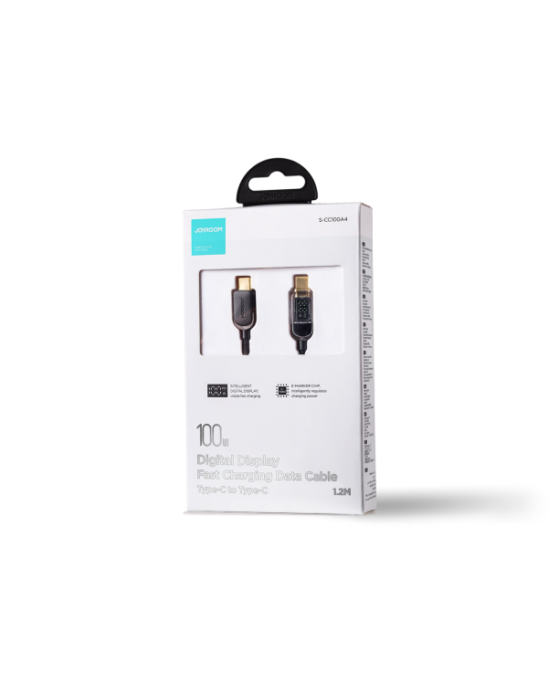 Кабель USB-C 100 Вт 1,2 м Joyroom S-CC100A4 (черный)