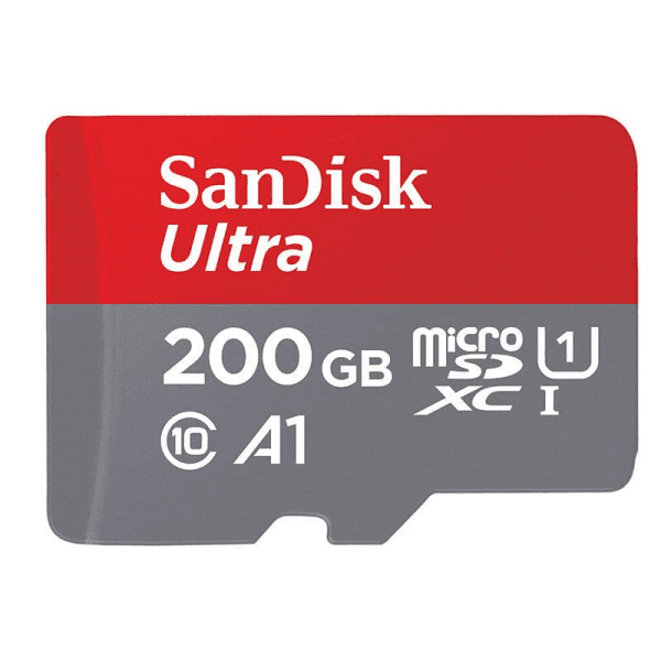 Memory card SanDisk Ultra Android microSDXC 200GB 120MB/s A1 Cl.10 UHS-I (SDSQUA4-200G-GN6MA)