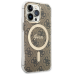 Чехол Guess GUBPP13XH4EACSW Magsafe с беспроводным зарядным устройством для iPhone 13 Pro Max |brown