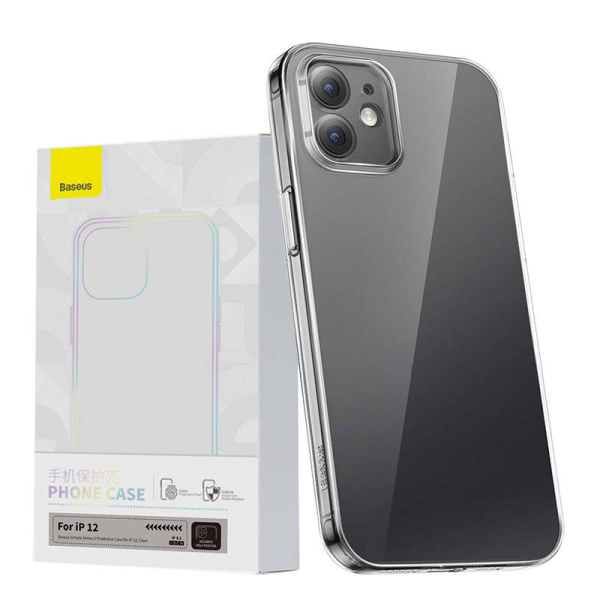 Прозрачный чехол Baseus Simple для iPhone 12