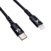 Обложка книги «Wozinsky cable USB Type C - Lightning Power Delivery 18W 2m black (WUC-PD-CL2B)»