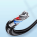 Joyroom USB cable - USB C 3A for fast charging and data transfer A10 Series 1.2 m black (S-UC027A10)