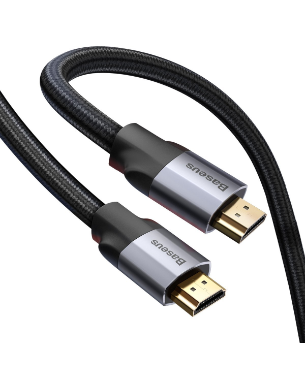 Baseus Enjoyment Series HDMI 4K Male To HDMI 4K Male Cable 5m Dark gray