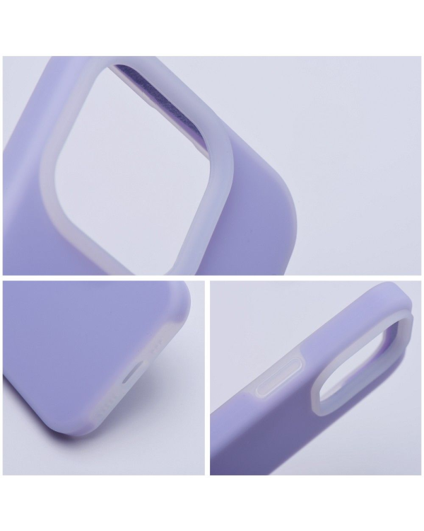 Fusion Candy Силиконовый чехол для Apple iPhone 16 фиолетовый