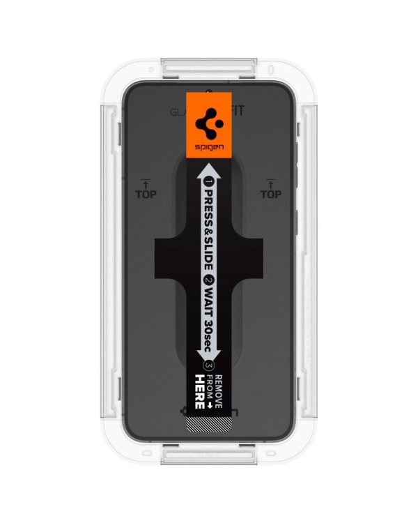 ТЕМПЕРИРОВАННОЕ СТЕКЛО Spigen GLAS.TR "EZ FIT" 2-PACK GALAXY S23+ PLUS CLEAR