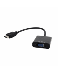 Gembird HDMI (19pin) to VGA (15pin) Adaptor + аудио кабель Black