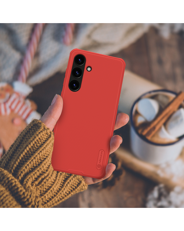 Задняя крышка Nillkin Super Frosted PRO для Samsung Galaxy S24 | красный